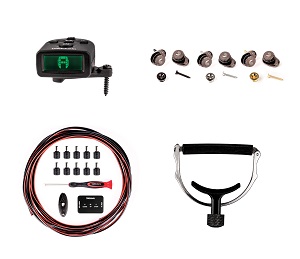 【ギターアクセサリ】D’Addario 小型チューナーやDIY電源ケーブルなど全4機種登場！
