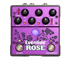 【NAMM2019:ディレイ】Eventide ローパスフィルターやMODを搭載した”Rose” 登場