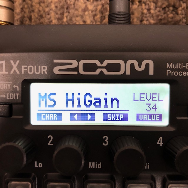 ZOOM G1X FOUR サンプルパッチ｜唐P