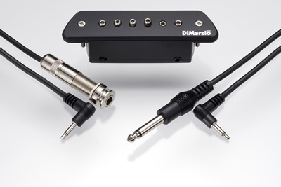 【ピックアップ】DiMarzioより、アコギ用サウンドホール･ピックアップThe Black Angel™「DP234」登場