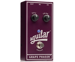 【フェイザー】aguilarからシンプルなノブレイアウトのアナログフェイザー”GRAPE PHASER”が発売