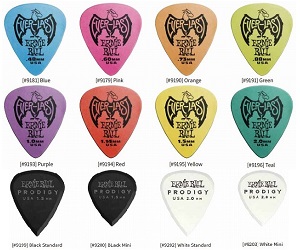 【ピック】ERNiE BALLより”New Everlast Picks””Prodigy Picks”が発売