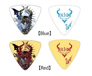 【ピック】SagoからMary’s BloodのベーシストRIO氏のNEWデザインピックが発売