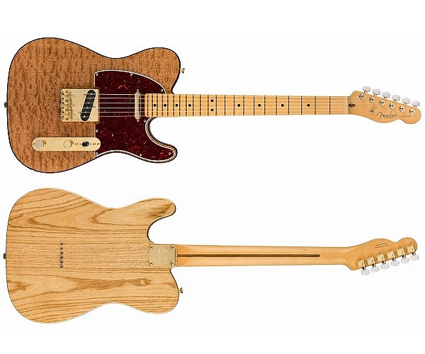 【エレキギター】-Fender-希少価値の高い木材を使用した「Rarities Collection」第2弾”Red Mahogany Top Telecaster”限定発売！