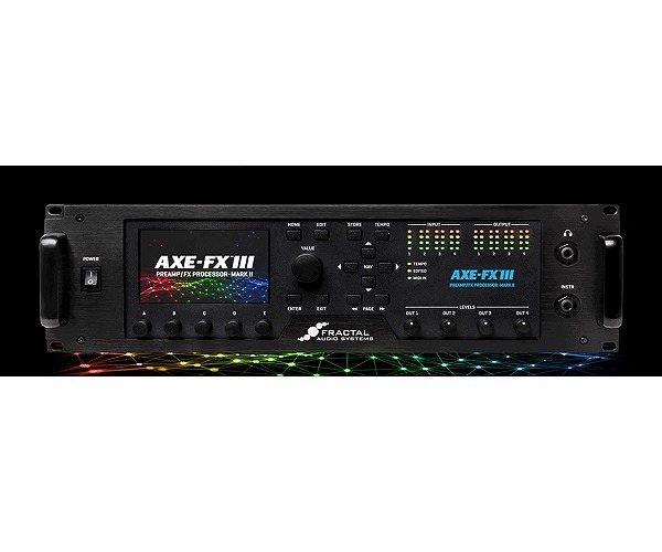 【オールインワンプロセッサー】FRACTAL AUDIO SYSTEMS Axe-Fx III MARK II｜ディスプレイとプリセットストレージをアップグレード！